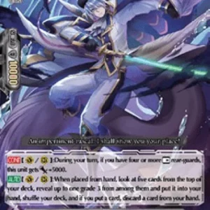 Cardfight!! Vanguard V-EB12 Blue Wave Soldier Senior, Beragios [V Format] (