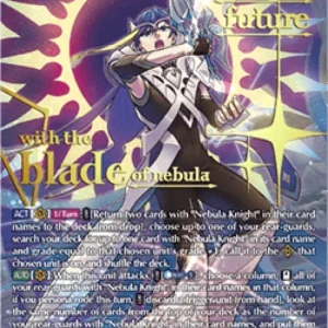 Cardfight!! Vanguard DZ-BT09 Glistening Nebula Knightlord, Serius [D-Format