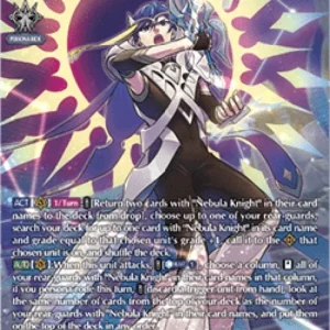 Cardfight!! Vanguard DZ-BT09 Glistening Nebula Knightlord, Serius [D-Format