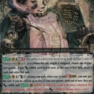 Cardfight!! Vanguard G-BT02 Famous Professor, Bigbelly [G Format] (V.2 - Tr