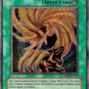 Yu-Gi-Oh! PP02 War-Lion Ritual (V.2 - Secret Rare)