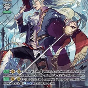 Cardfight!! Vanguard V-EB08 Master Swordsman, Nightstorm [V Format] (V.2 -