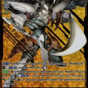 Cardfight!! Vanguard V-BT03 Raven-haired Ezel [V Format] (V.2 - Special Van