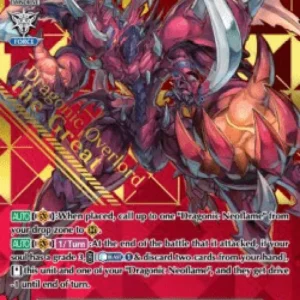 Cardfight!! Vanguard V-EB06 Dragonic Overlord the Great [V Format] (V.2 - S