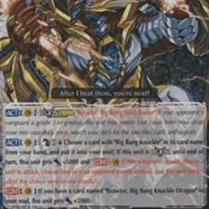 Cardfight!! Vanguard BT16 Brawler, Big Bang Knuckle Buster [G Format] (V.2