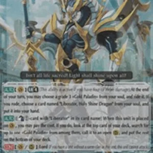 Cardfight!! Vanguard BT15 Liberator, Holy Shine Dragon [G Format]