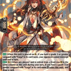 Cardfight!! Vanguard DZ-BT02 Battle Monk of Raging Flames, Rokusei [D-Forma