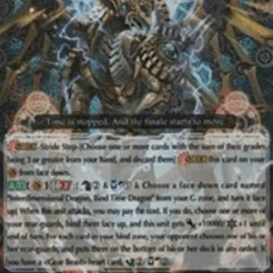 Cardfight!! Vanguard G-BT07 Interdimensional Dragon, Bind Time Dragon [G Fo