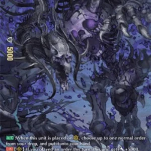 Cardfight!! Vanguard D-BT01 Black Tears Husk Dragon [D Format] (V.3 - Speci