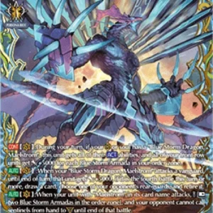 Cardfight!! Vanguard DZ-BT06 Blue Storm Supreme Dragon, Glory Maelstrom [D-