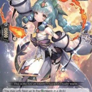 Cardfight!! Vanguard D-SS01 Blaze Maiden, Rona [D Format] (V.1 - Triple Rar