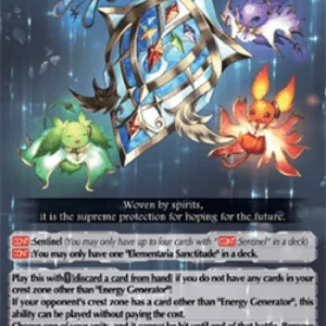 Cardfight!! Vanguard DZ-SS01 Elementaria Sanctitude [D Format]