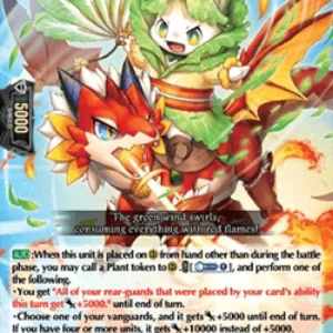 Cardfight!! Vanguard DZ-SS01 Flame Leaf Chaotic Dance, Hakusui&Remred [D-Fo