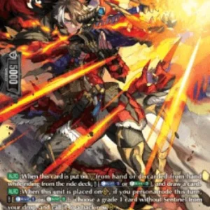 Cardfight!! Vanguard DZ-BT01 Dragritter, Falhart [D-Format] (V.3 - Silver R