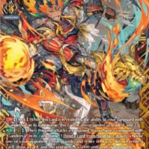 Cardfight!! Vanguard D-BT12 Scarlet Flame War General, Bravaldin [D-Format]