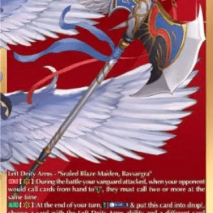 Cardfight!! Vanguard D-BT12 Sealed Blaze Axe, Tvashtar [D-Format] (V.2 - Fe