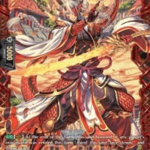 Cardfight!! Vanguard D-BT10 Crimson Scale Sword Maestro, Burnaia [D Format]