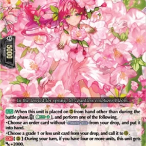 Cardfight!! Vanguard DZ-BT03 Amicable Maiden, Alvina [D-Format] (V.1 - Trip