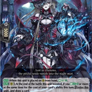 Cardfight!! Vanguard DZ-BT03 Illusory Lantern Demonic Lady, Forcalor [D-For
