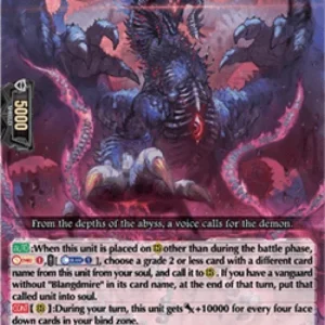 Cardfight!! Vanguard DZ-BT04 Veidrock Dragon [D-Format] (V.1 - Triple Rare)
