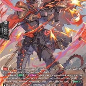 Cardfight!! Vanguard DZ-BT04 Dragritter, Shalhuub [D-Format] (V.3 - Silver