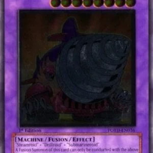 Yu-Gi-Oh! POTD Super Vehicroid Jumbo Drill (V.2 - Ultimate Rare)