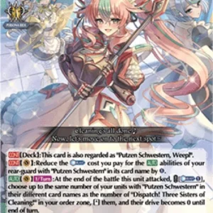 Cardfight!! Vanguard D-PR Putzen Schwestern, Weepl Fegen [D-Format] (V.1 -
