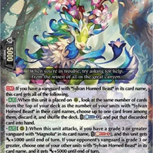 Cardfight!! Vanguard D-PR Sylvan Horned Beast, Marghor [D-Format] (V.1 - Pr