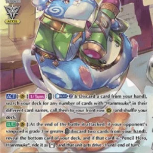Cardfight!! Vanguard V-SS08 Hammsuke's Rival, Jumbo Crayon Hammyan [V Forma