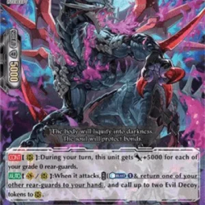 Cardfight!! Vanguard V-SS08 Evil Stealth Dragon, Yamishibuki [V Format]
