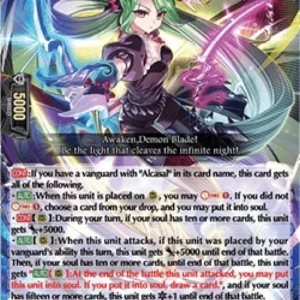 Cardfight!! Vanguard DZ-BT12 Demonic Sword of Awakening, Welkaina [D-Format