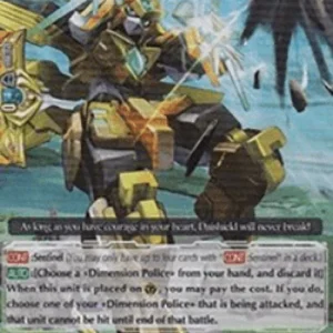 Cardfight!! Vanguard BT13 Dimensional Robo, Daishield [G Format]