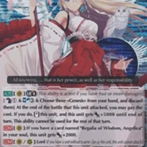 Cardfight!! Vanguard BT14 Omniscience Regalia, Minerva [G Format] (V.2 - Tr