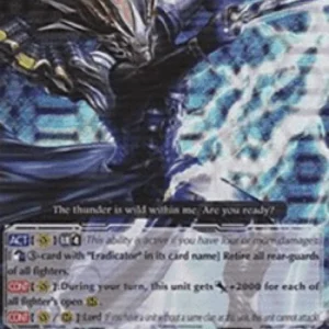 Cardfight!! Vanguard BT14 Eradicator, Tempest Bolt Dragon [G Format] (V.1 -
