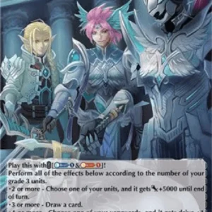 Cardfight!! Vanguard D-BT02 Form up, O Chosen Knights [D Format] (V.2 - Hol