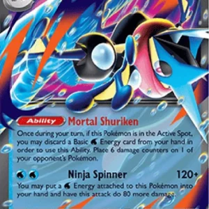 Pokemon Mega Greninja ex (CRI 022)