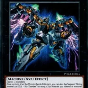 Yu-Gi-Oh! PHRA Divine Arsenal AA-ZEUS - Sky Thunder (V.1 - Secret Rare)