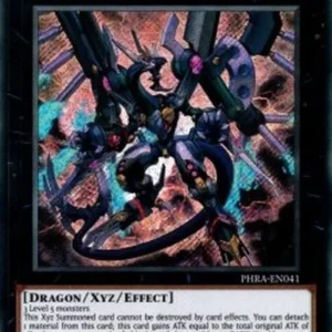 Yu-Gi-Oh! PHRA Arc Rebellion Xyz Dragon