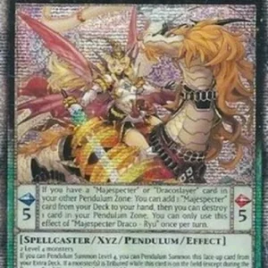 Yu-Gi-Oh! PHNI Majespecter Draco - Ryu (V.2 - Quarter Century Secret Rare)