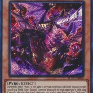 Yu-Gi-Oh! PHNI Veidos the Eruption Dragon of Extinction (V.1 - Secret Rare)