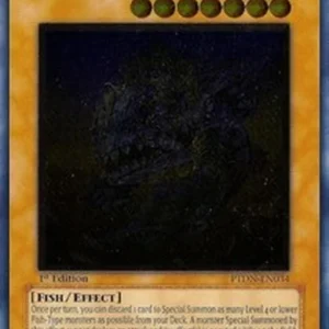 Yu-Gi-Oh! PTDN Superancient Deepsea King Coelacanth (V.2 - Ultimate Rare)