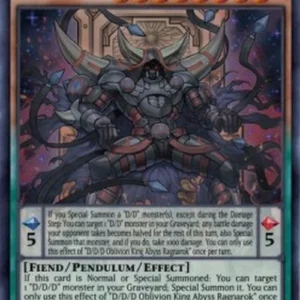 Yu-Gi-Oh! OP04 D/D/D Oblivion King Abyss Ragnarok