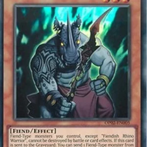 Yu-Gi-Oh! OP02 Fiendish Rhino Warrior