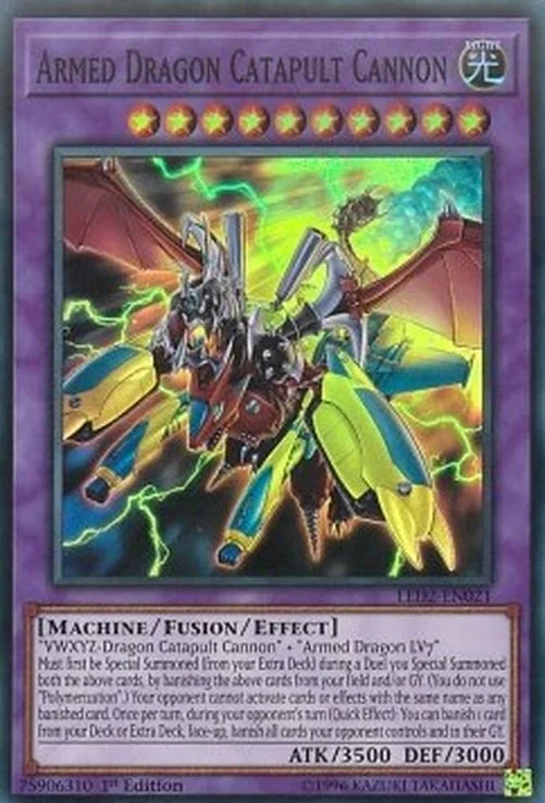 Yu-Gi-Oh! LED2 Armed Dragon Catapult Cannon