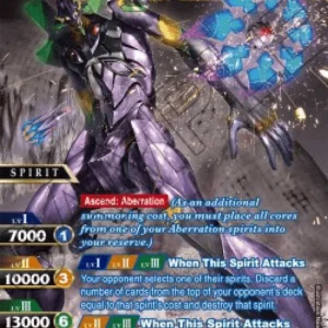 Battle Spirits Saga BSS04 Deepsea Emperor Hydra (V.3 - Collaboration X Rare