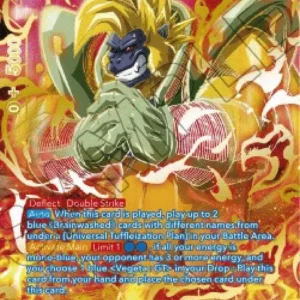 Dragon Ball Super BT21 Baby, Shining Gold Evil Lifeform (V.2 - Special Rare