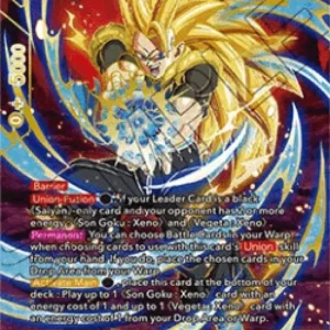 Dragon Ball Super BT12 SS3 Gogeta, Marvelous Might (V.2 - Special Rare)