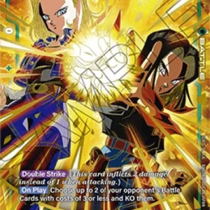 Dragon Ball Super FWUP Android 17 / Android 18 (FB01-078) [Fusion World]