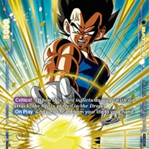 Dragon Ball Super FWUP Vegeta (FB03-047) [Fusion World] (V.2 - Rare)
