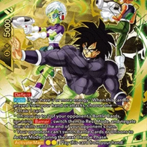 Dragon Ball Super BT30 Broly, Cheelai, & Lemo, Trinity